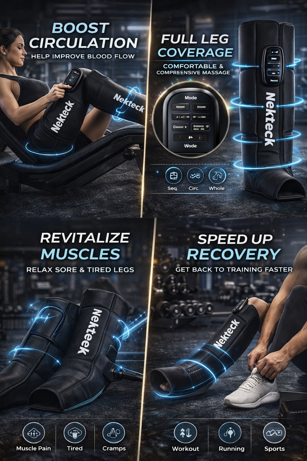 Electric Pneumatic Leg Massager